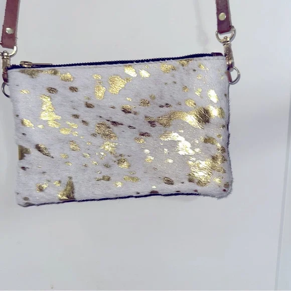 🌟BOGO 50% off🌟 Woman Leather cow hide Handbag made in USA - Picture 3 of 10